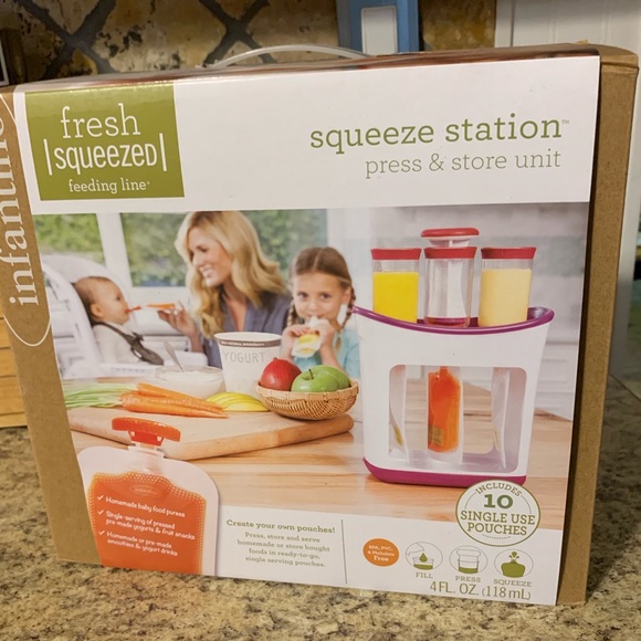 infantino squeeze station accessories